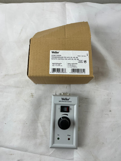 Weller WFE Remote Control 0058735909 for WFE 2S 4S 8S Fume Extractors New