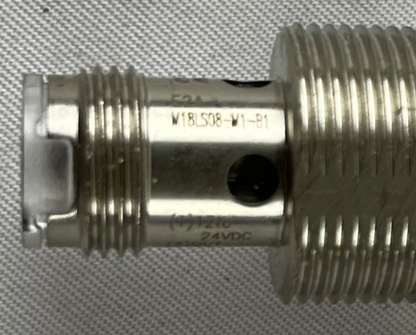 Omron E2A‑M18KS08‑M1‑B1 Inductive Proximity Sensor 8 mm PNP NO M18 Short Body