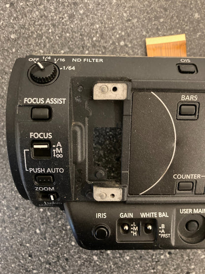 Panasonic AG-HPX250EJ P2 HD Camera Spare Part Control Panel Assembly