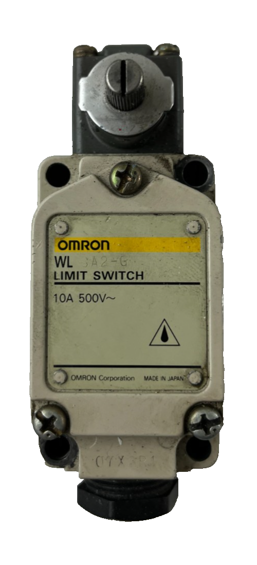 Omron WL Limit Switch WL3A2-G 10A 500V Rotary Shaft Used Spare Unit