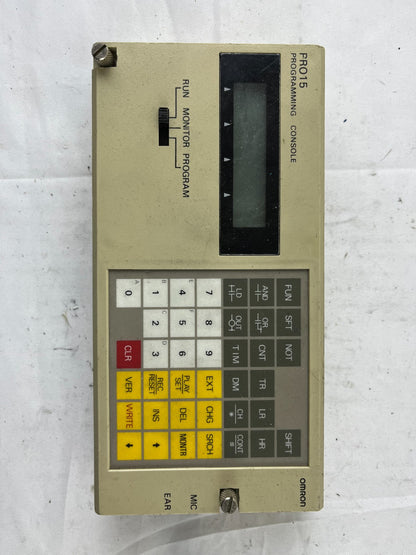 Omron C120‑PRO15 / 3G2A6‑PRO15 Programming Console Used Spare Part