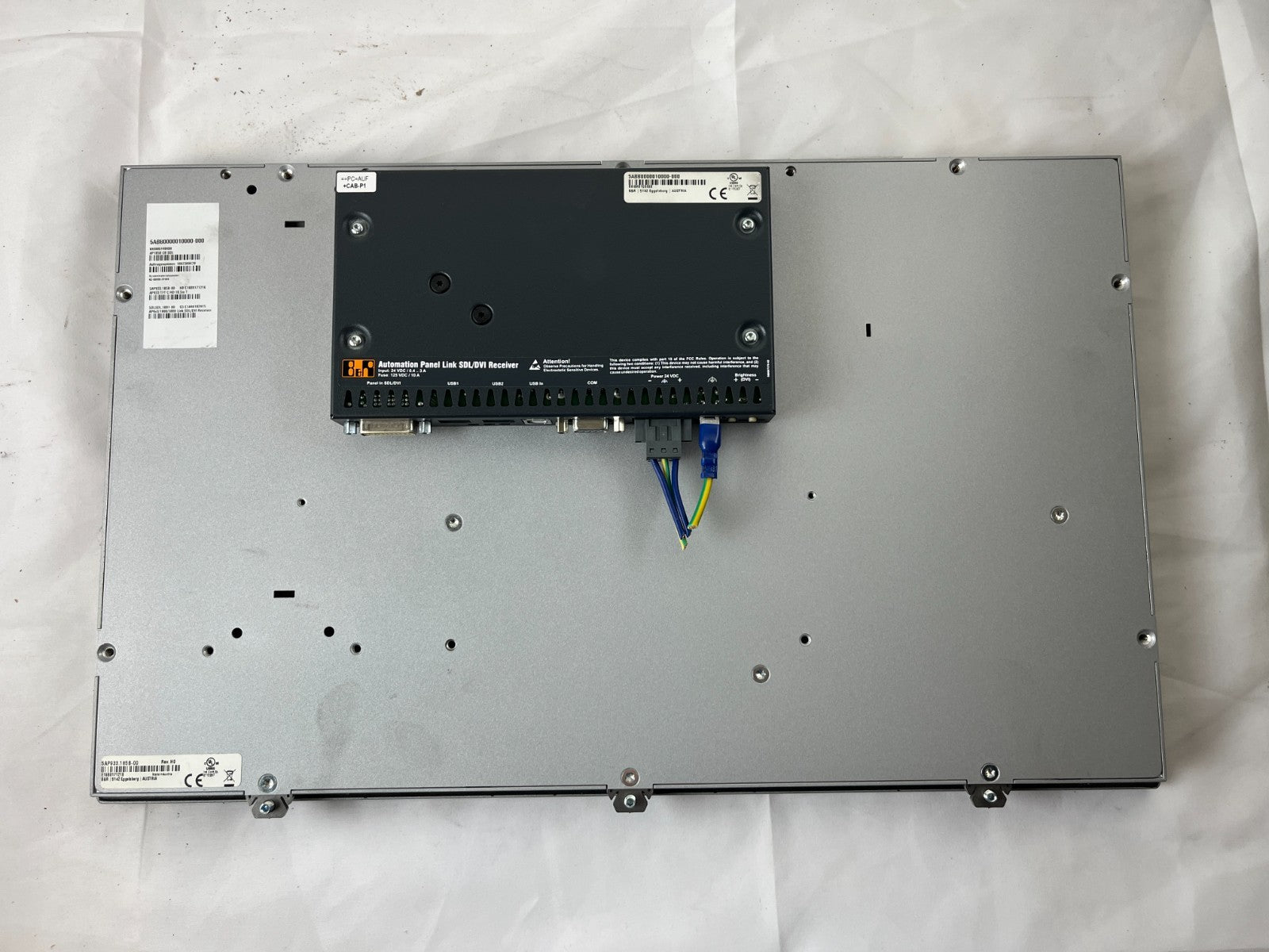 B&R Automation Panel AP933 TFT LCD 18.5" w/ SDI DVI Receiver 5AP933.1855-00