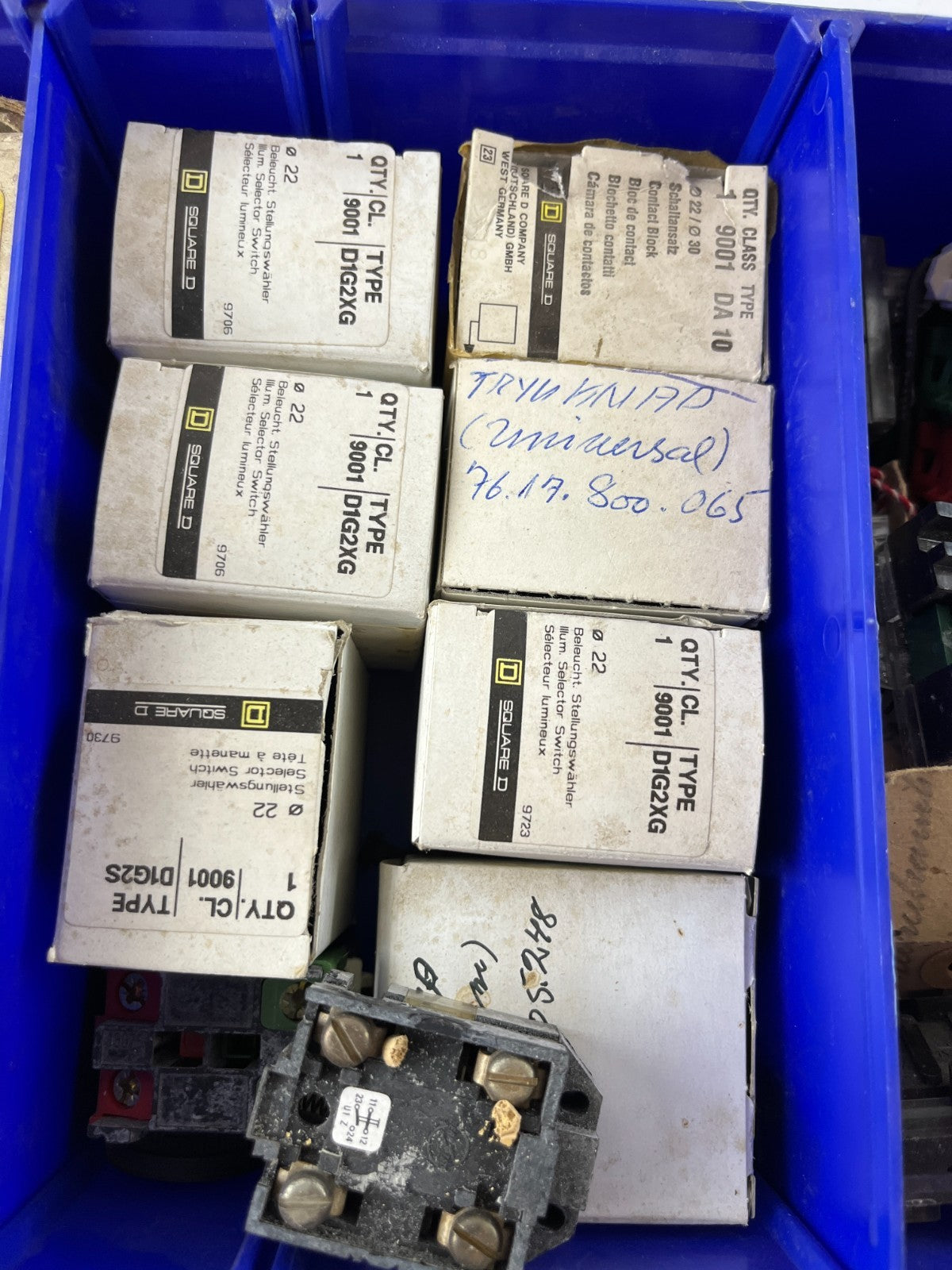 Telemecanique Square D Harmony Control Components Lot Push Buttons Switches