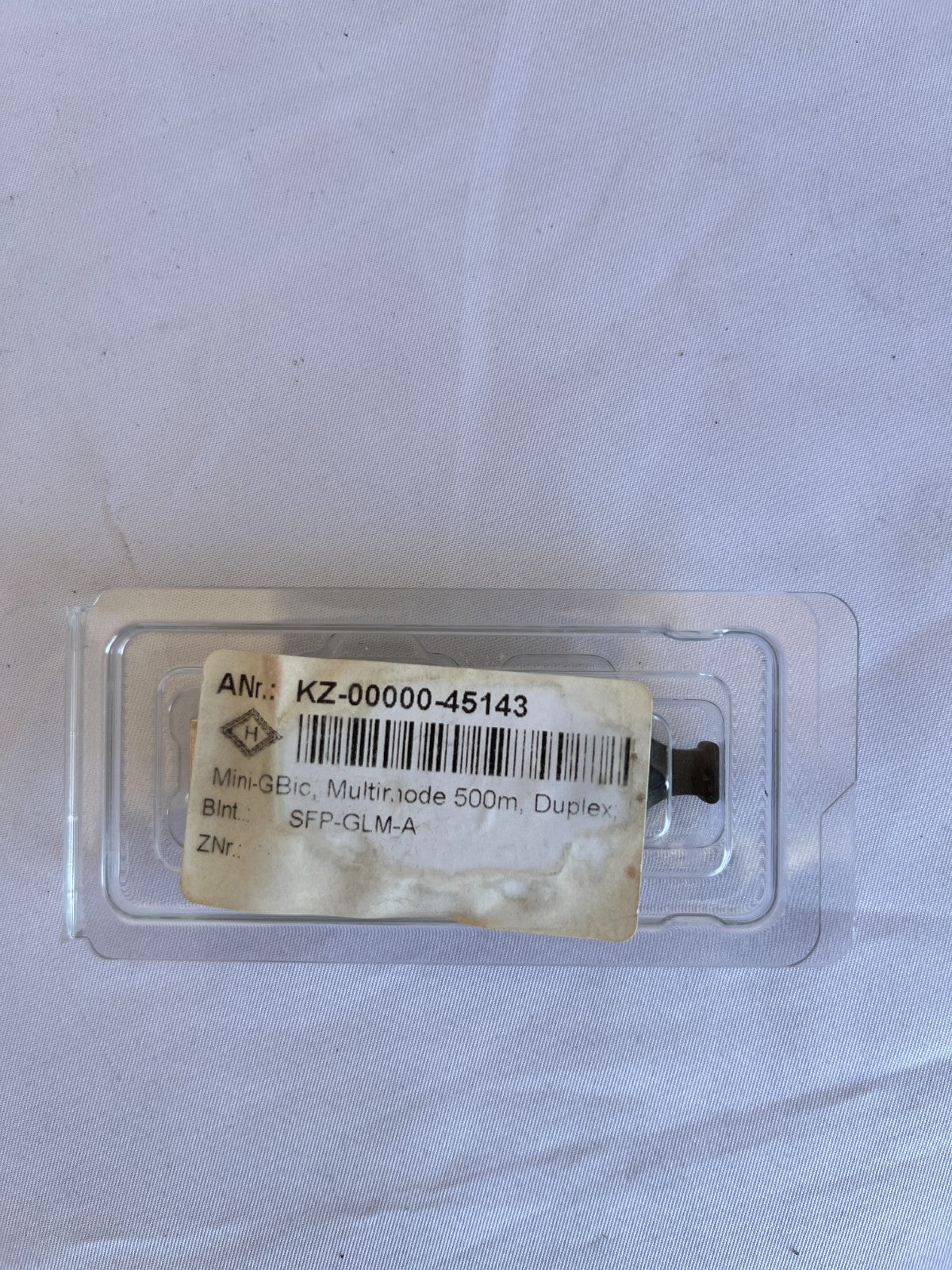 KTI SFP-GLM-A Mini-GBIC 1000Base-SX Multimode 850nm LC 500m New Unused