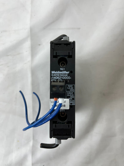 Weidmüller 1406210000 Solid State Relay 3.5-32VDC 24-510VAC 35A Used Spare Unit