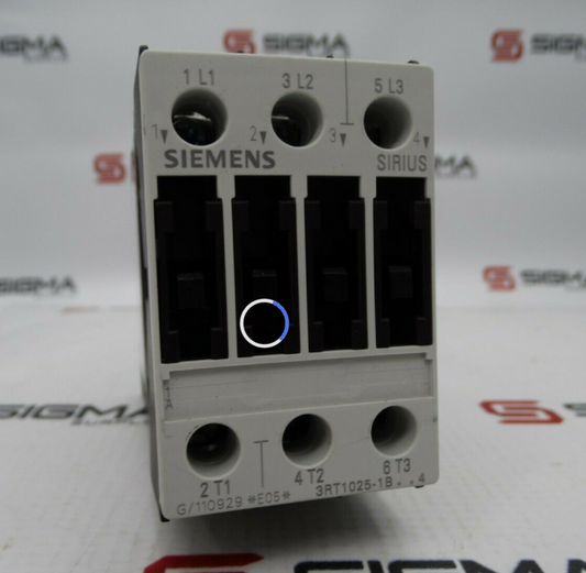 Siemens 3RT1025-1B..4 Contactor 600VAC 35A