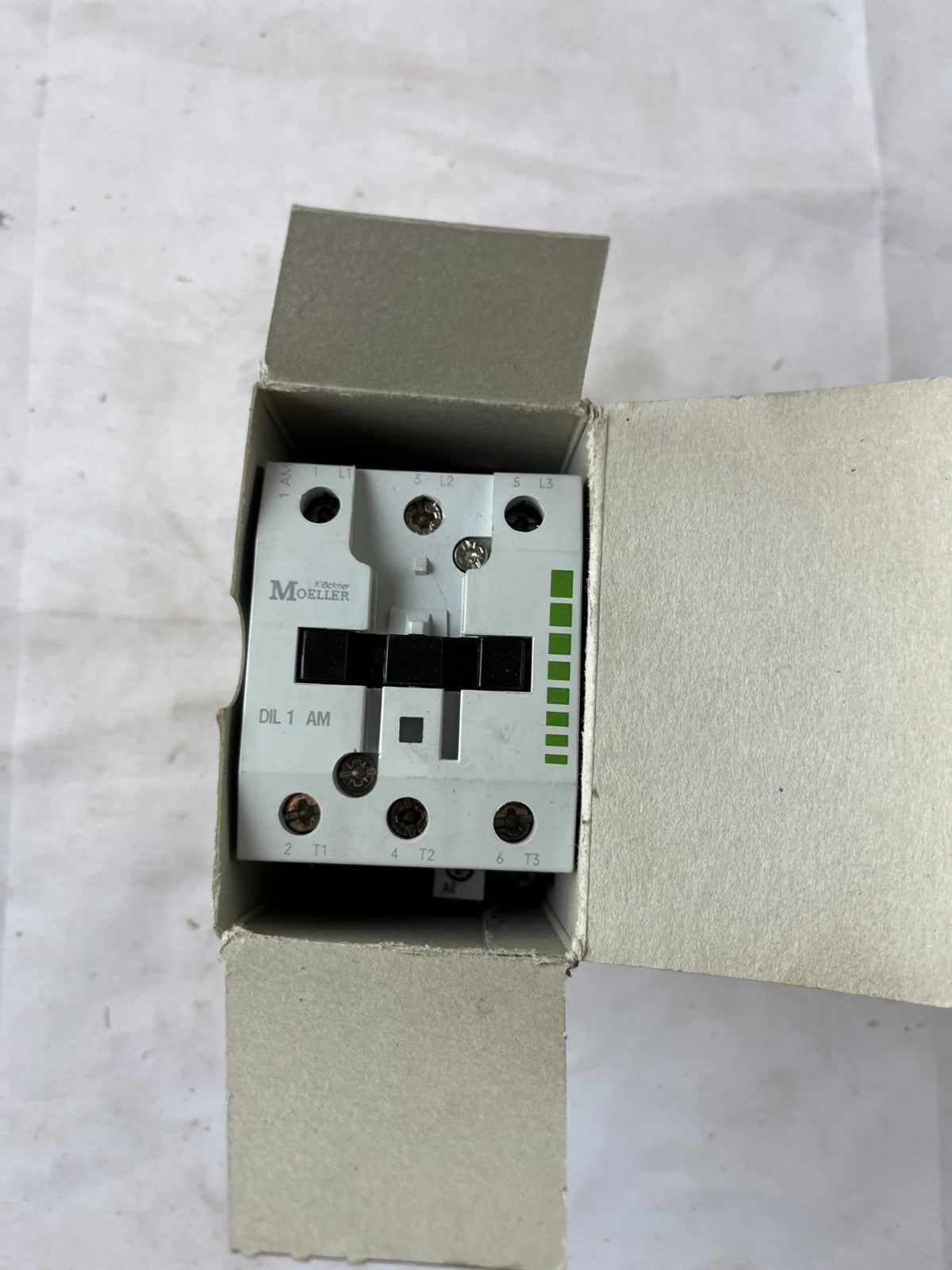 Klöckner Moeller DIL1AM Contactor 3-Pole 55A 18.5kW Coil 230V 50Hz 240V 60Hz New