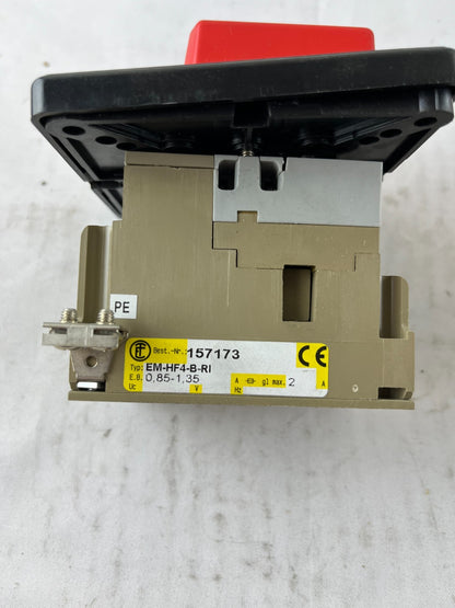 FT EM-HF4-B-RI Rotary Cam Switch Panel Mount Selector Switch Used Spare Part
