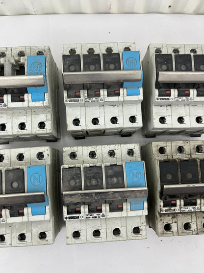 Servodan TYTAN I 16A 400V AC22 Group Disconnector Bundle (6x) D01 Industrial