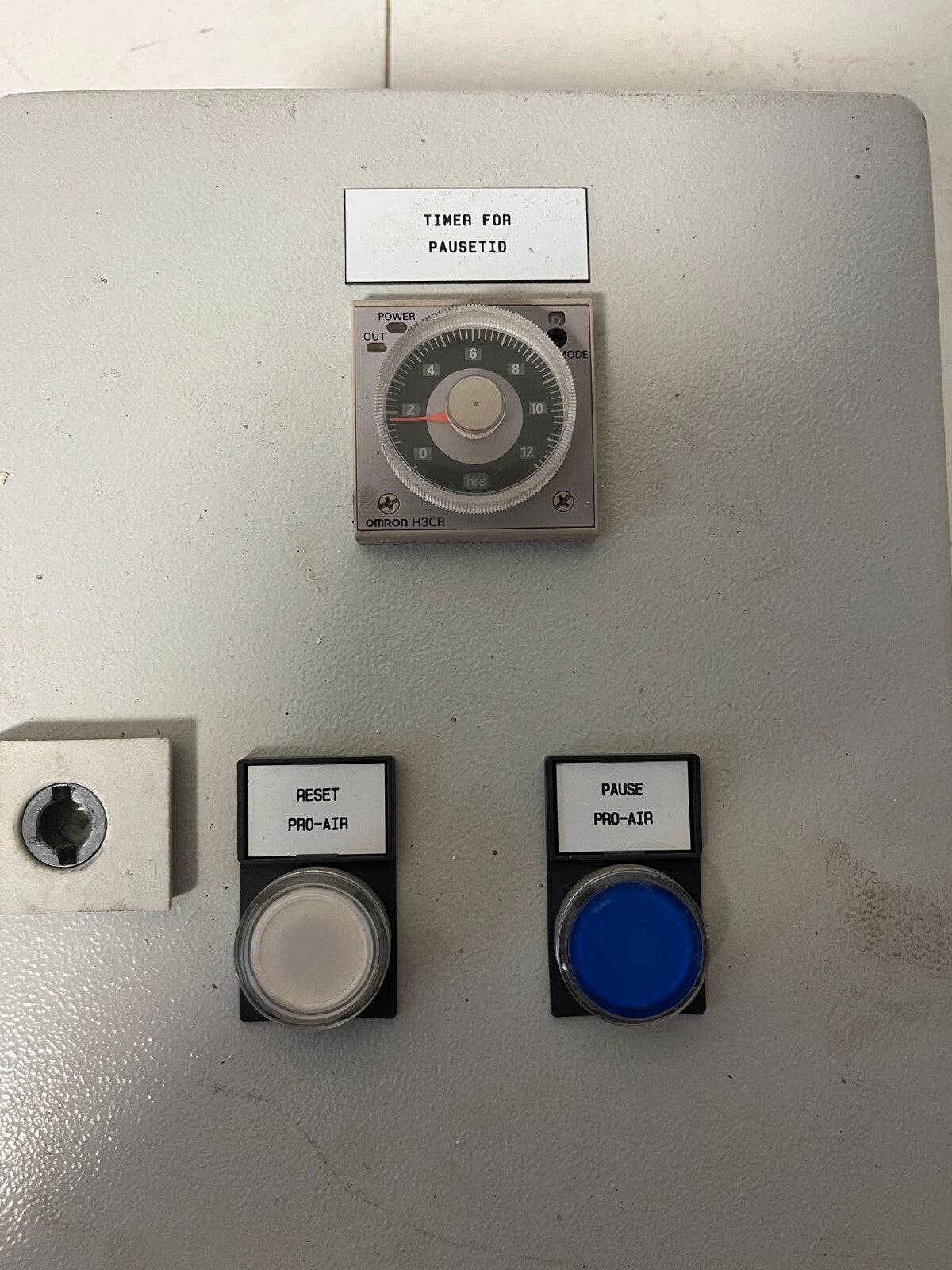 Industrial Control Panel Timer Box Rittal EB 1554.500 230V Omron H3CR – Working