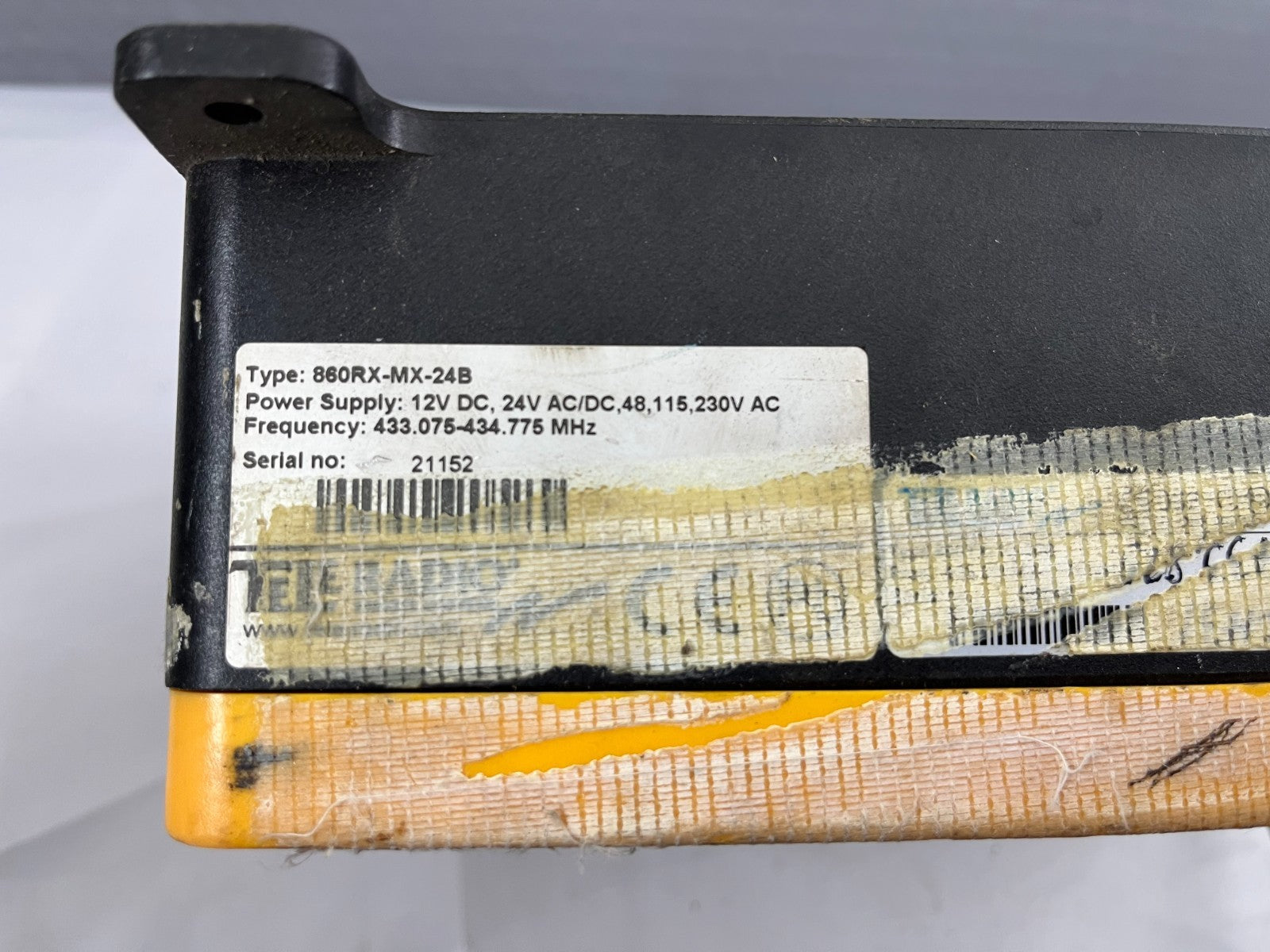 Tele Radio 860RX-MX-24B Industrial Wireless Receiver 433MHz UNTESTED USED