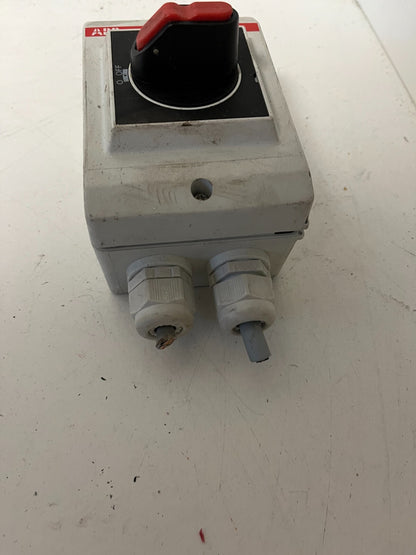 ABB OTP-16K3M Motor Protection Switch, IP65 - Tested, Used, Spare Part