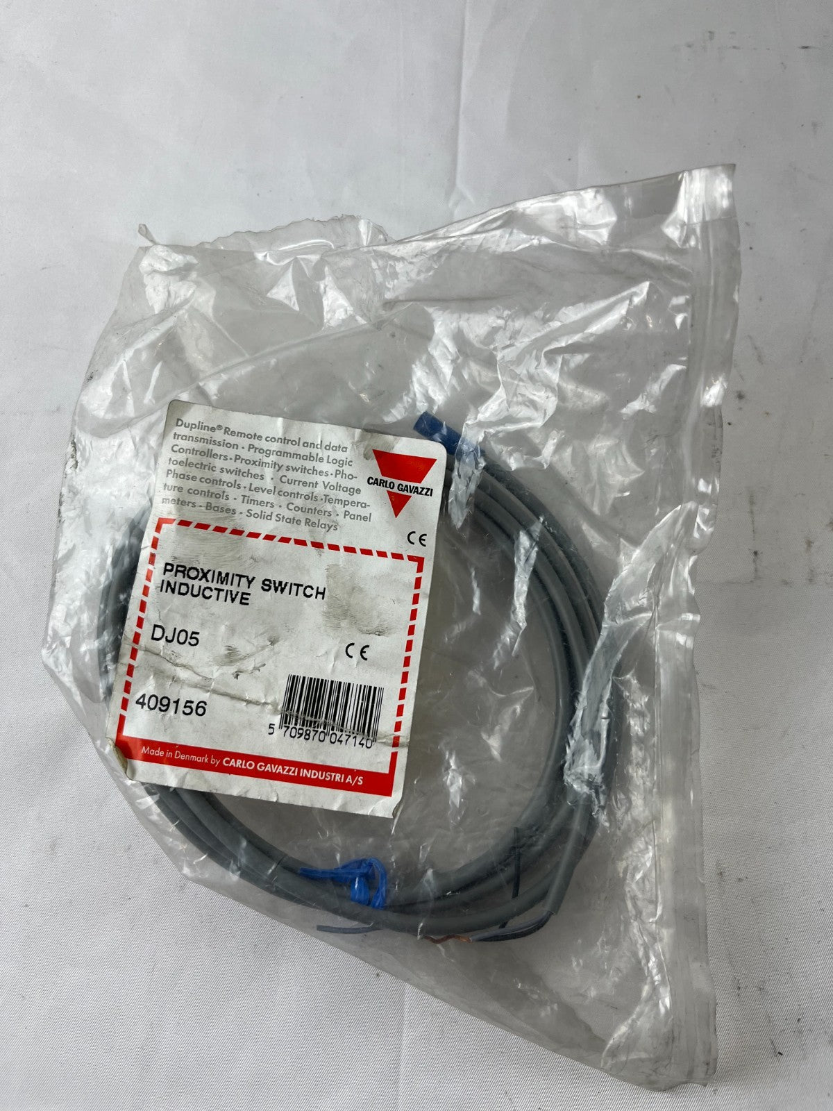 Carlo Gavazzi DJ05 Inductive Proximity Switch 409156 New NOS Spare Unit