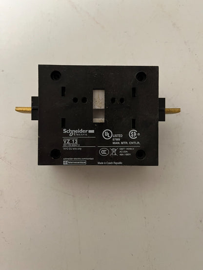 Schneider Electric VZ13 TeSys VARIO Neutral Block 175A 690V IEC Used