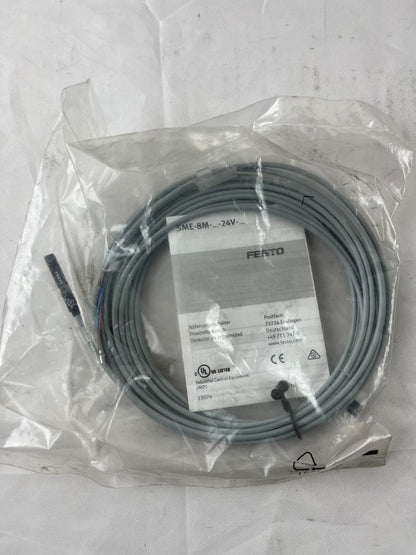 FESTO SME-8M Proximity Sensor NEW Cylinder Magnetic Reed 24V T-Slot UL Sealed