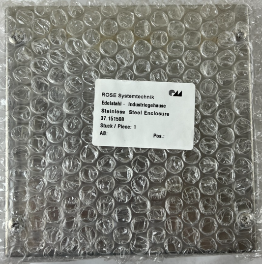 Rose Systemtechnik 37.151508 Stainless Steel Enclosure Junction Box New Unit