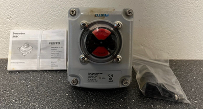 Festo SRBC-C4 Sensor Box with Position Indicator SRBC-CA3-YR90-MW-22A-1W-C2P20
