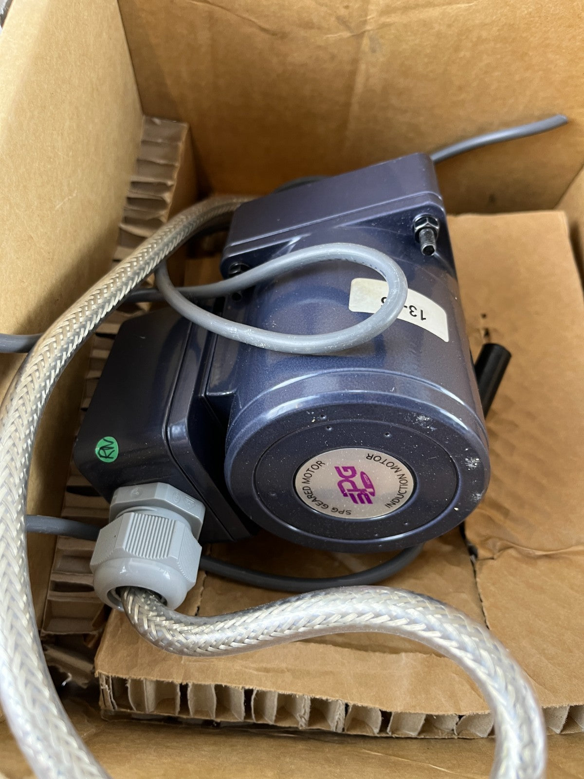 SPG S8I25GT-TCE Induction Motor 25W 220V 50/60Hz With IBC VVX 25W 75rpm New