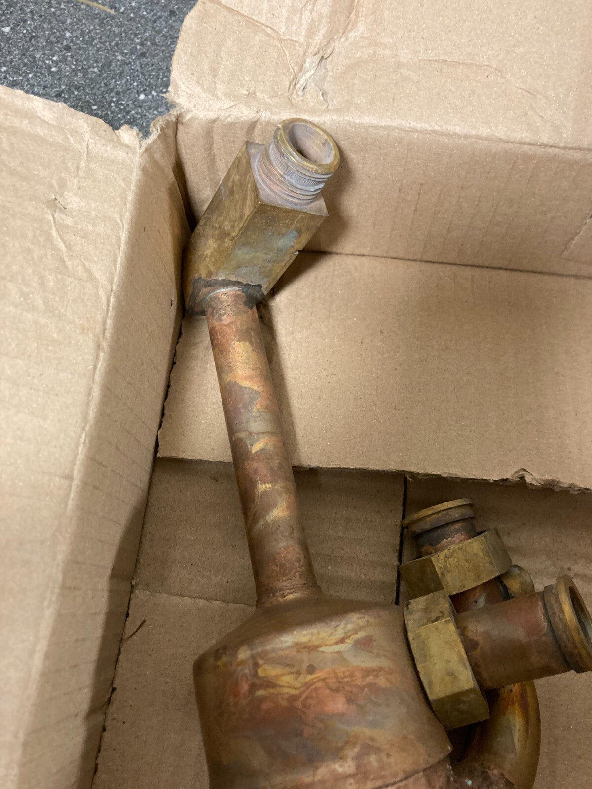 Junkers Gas Boiler Flow Check Valve - Brass NOS Component PN 8710703828 CL100