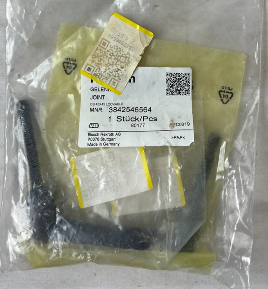 Bosch Rexroth 3842546564 Joint CS 45x45 Lockable New Spare Unit