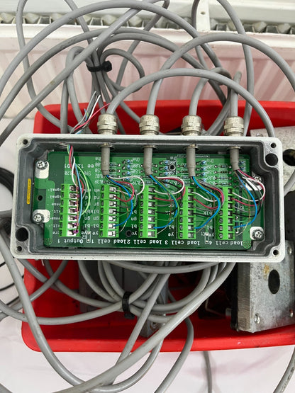 HBM VKK14 Junction Box + 4 Load Cells Set Weighing System 250kg 550kg Industrial