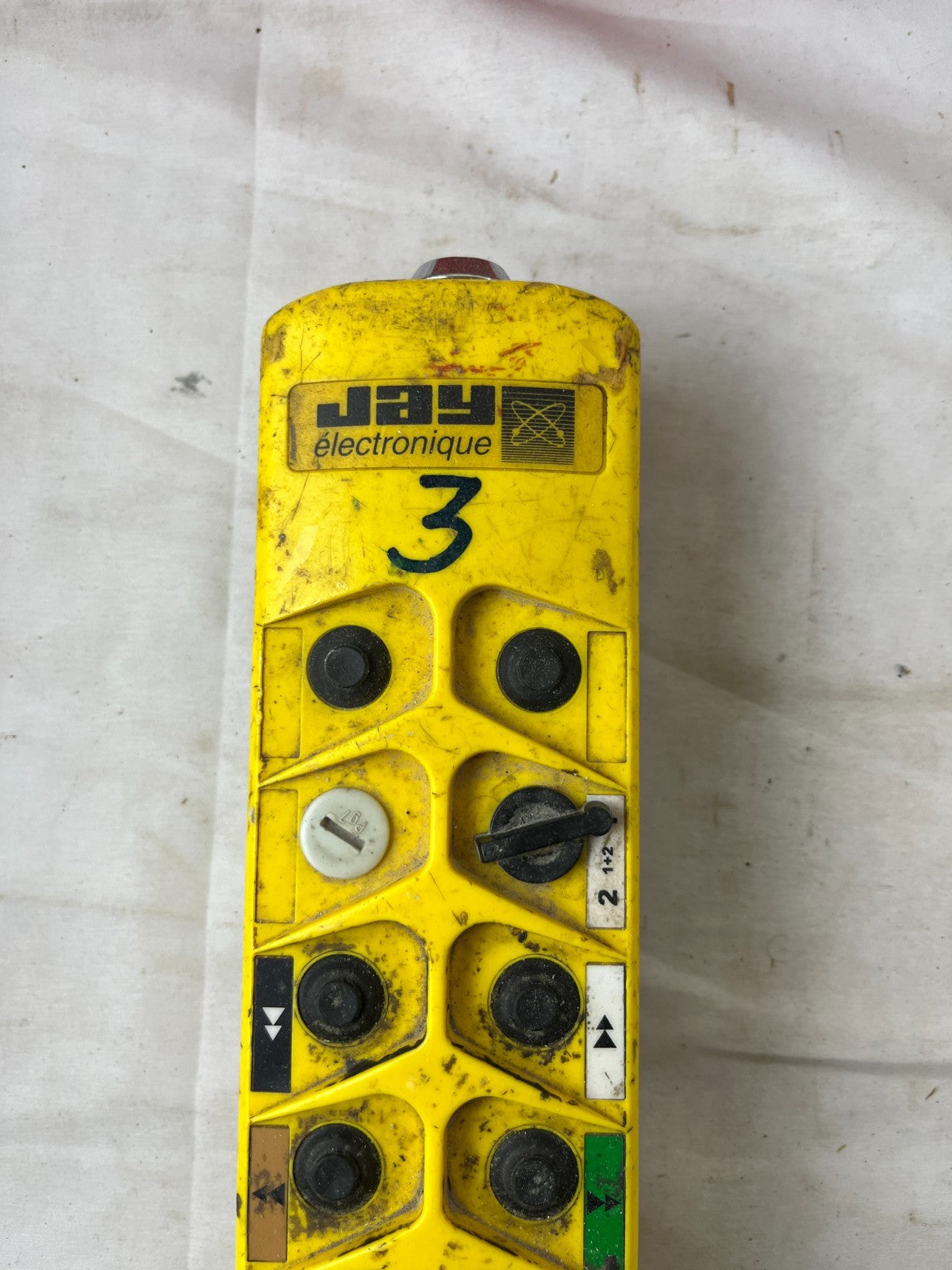 JAY Electronique UDB2 Batteries & Crane Remote Control Parts Repair Lot AS IS