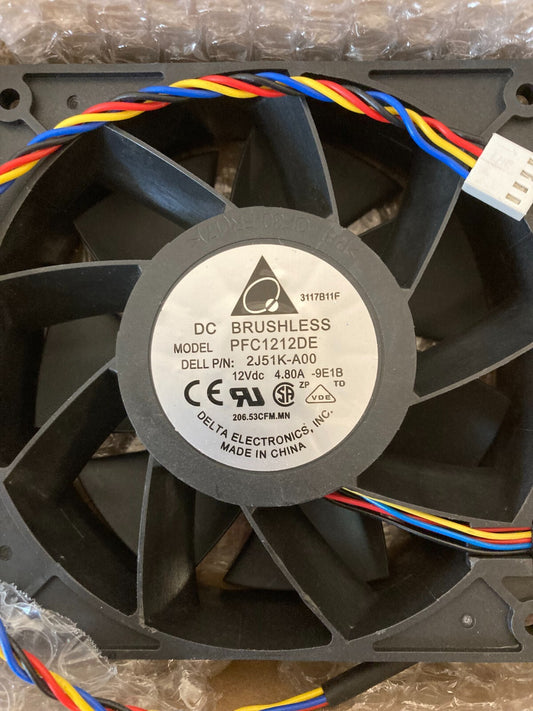 Delta Electronics DC Brushless Fan PFC1212DE 12V 4.80A High Performance Cooling