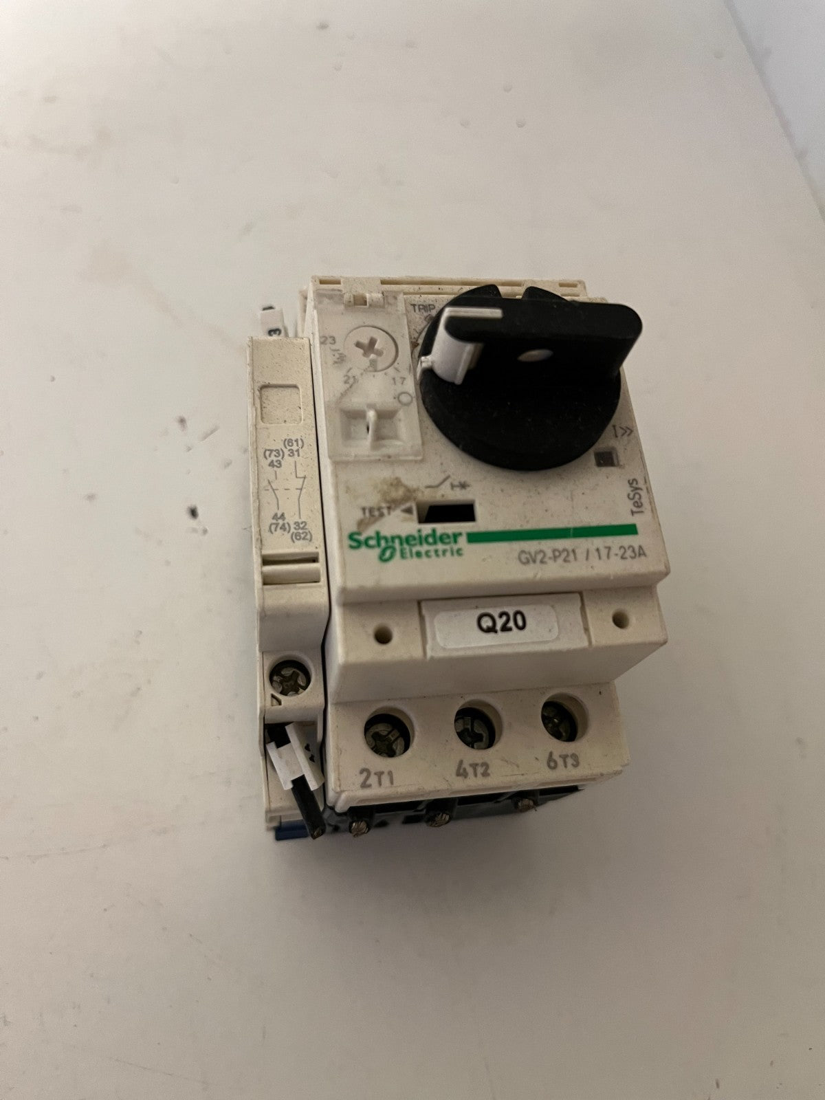 Schneider Electric GV2-P21 Motor Circuit Breaker 17–23A TeSys GV2 Manual Starter