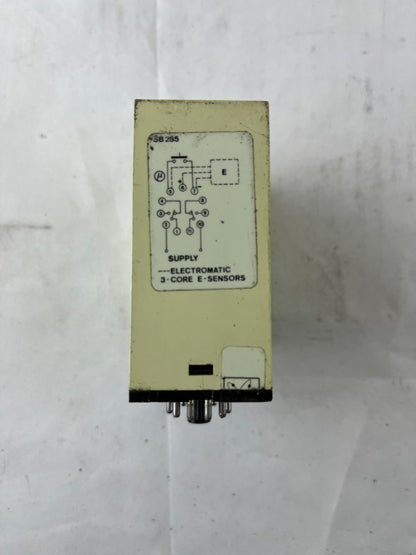 Electromatic SB285 220 Interval Timer 220VAC 0.8-18s Reset 3-Core E-Sensors