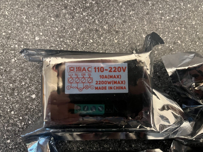 Lot of 4 Brand New Time Control Relay Modules AC 110-220V 100A Max, Sealed