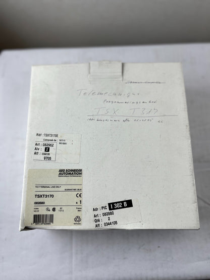 Telemecanique TSX T317 Programming Terminal for TSX17 Micro PLCs w. Box & Manual