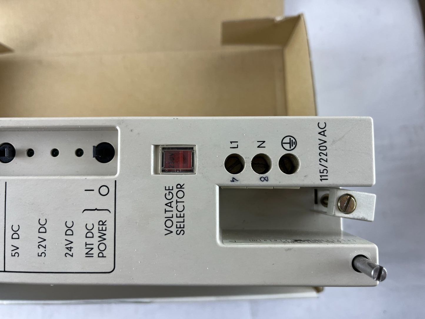 Siemens SIMATIC S5 PS 951 Power Supply 6ES5951‑7LD12 115/230 V AC 5 V DC 7/15 A
