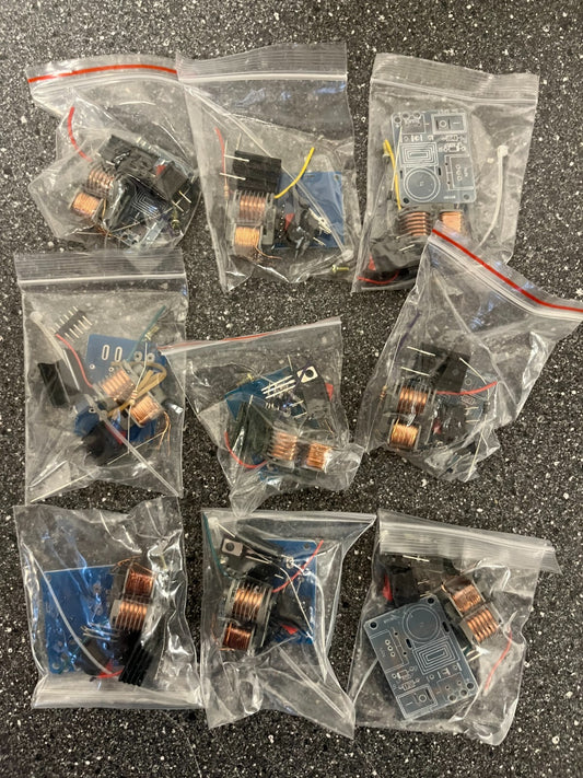 9x DIY Inductor Power Supply Kits - Step-Up/Step-Down DC-DC Modules New Unused