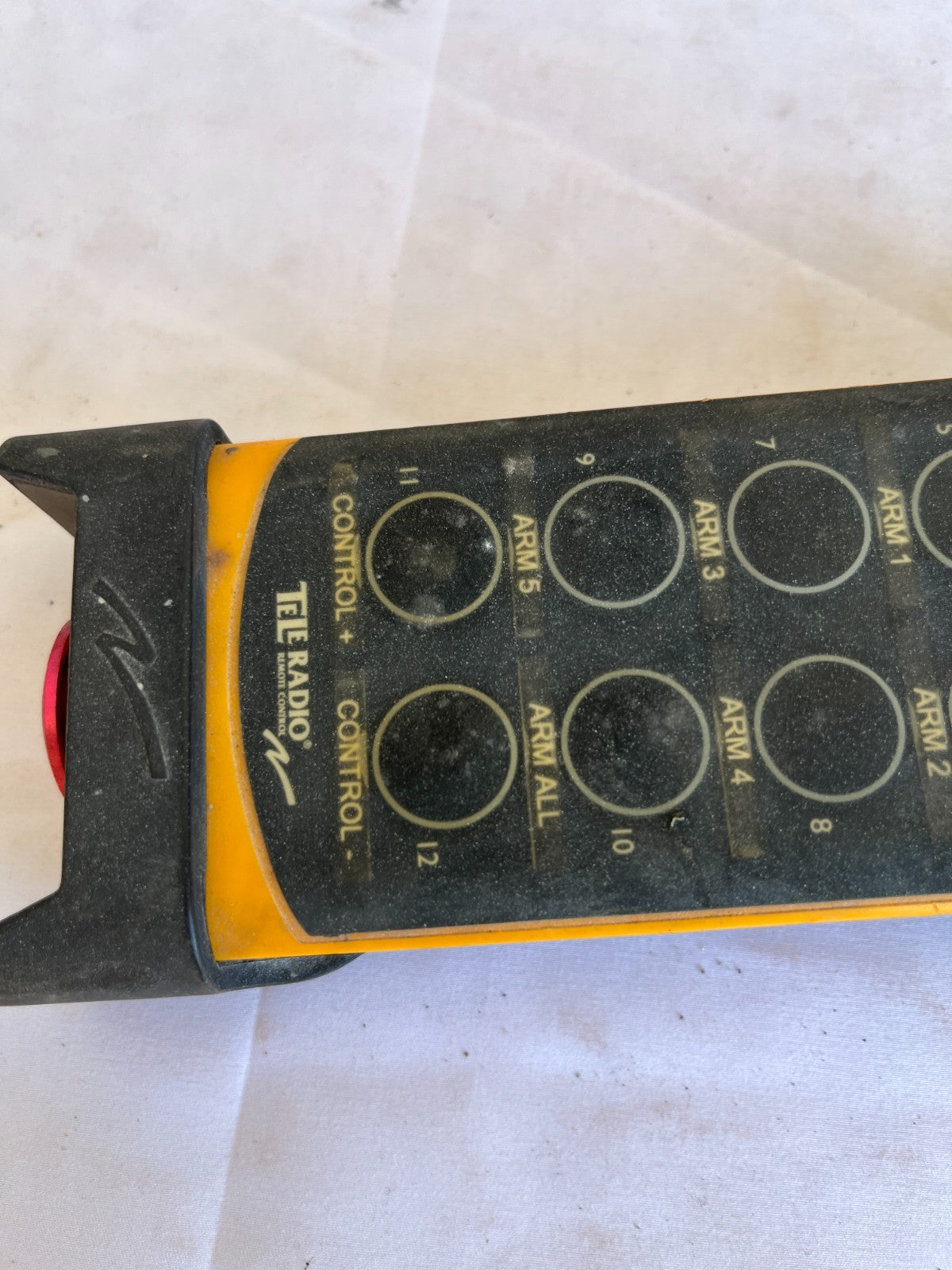 Tele Radio Lion 12 Button Industrial Remote Control Transmitter Used Spare Unit