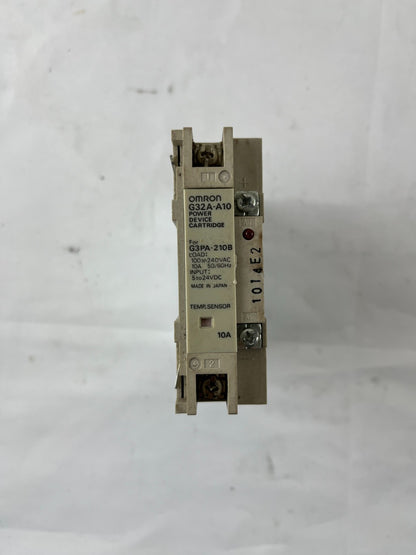 Omron G32A-A10 Power Device Cartridge for G3PA-210B 100-240VAC 10A Solid State