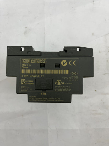 Siemens LOGO! 12/24RCo Logic Module 6ED1 052-2MD00-0BA6 | 8DI/4Relay DO | 12–24V