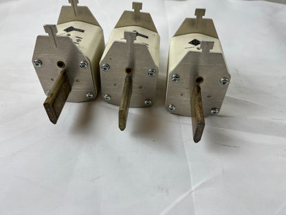 Damat NH3 300A 500V GG Fuses Lot Of 3x Used Spare Units Bundle