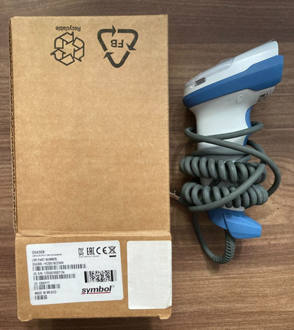 Zebra/Symbol DS4308-SR/HD Corded Area-Imaging USB Handheld Barcode Scanner 1D/2D