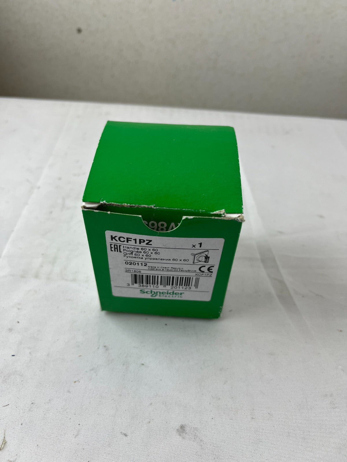 Schneider Electric KCF1PZ TeSys Vario Red Rotary Handle 60×60mm New in Box
