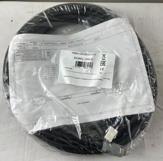 Omron R88A-CRGB020CR-E Servo Motor Signal Cable 20 m New Sealed Unused