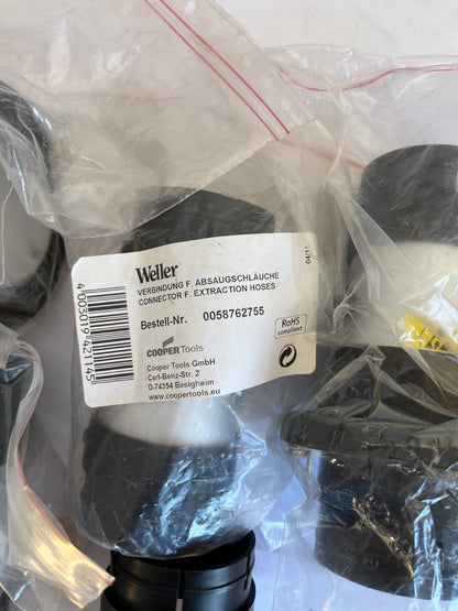 Weller 0058762755 Easy-Click 60 Extraction Hose Connector Bundle New Spares