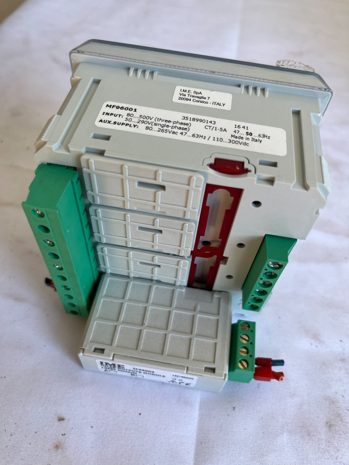 IME MF96001 Nemo 96 HD Multifunction Power Meter 80-500V 1-5A Used Spare Unit