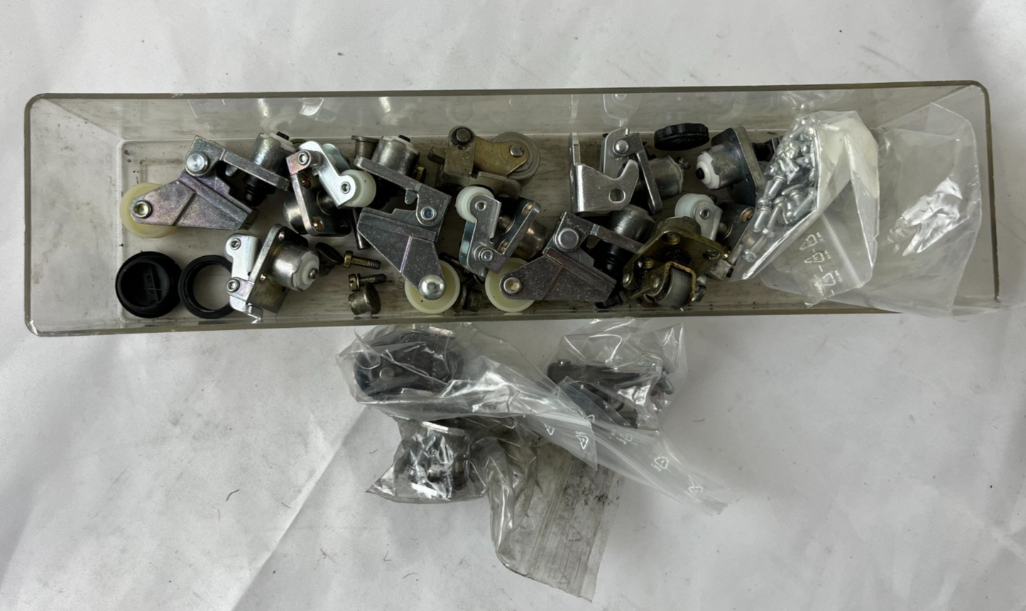 Industrial Limit Switch Parts Roller Lever Actuator Mixed Lot Metal Assemblies