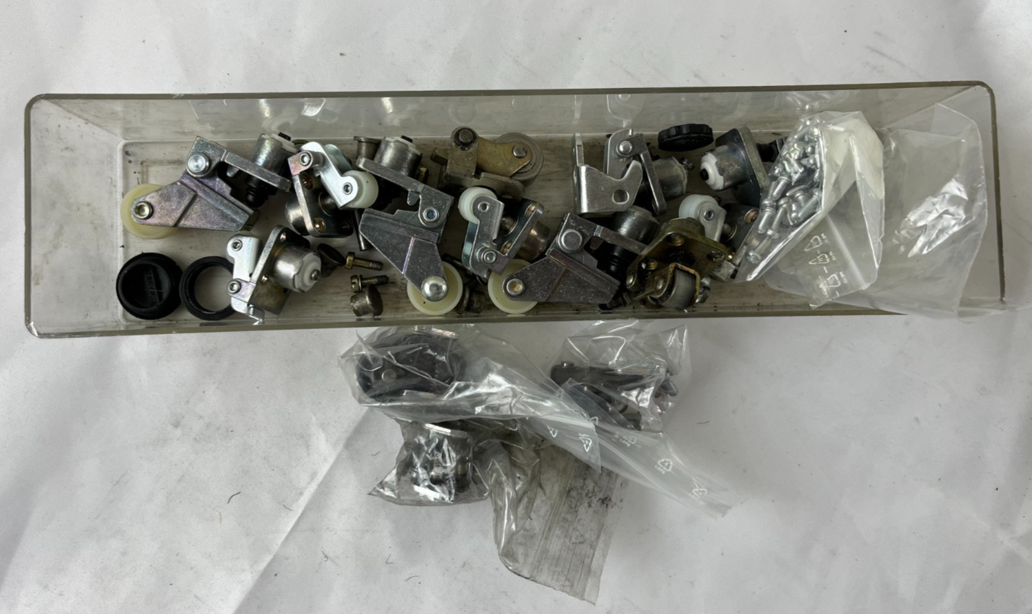 Industrial Limit Switch Parts Roller Lever Actuator Mixed Lot Metal Assemblies