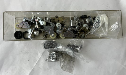 Industrial Limit Switch Parts Roller Lever Actuator Mixed Lot Metal Assemblies
