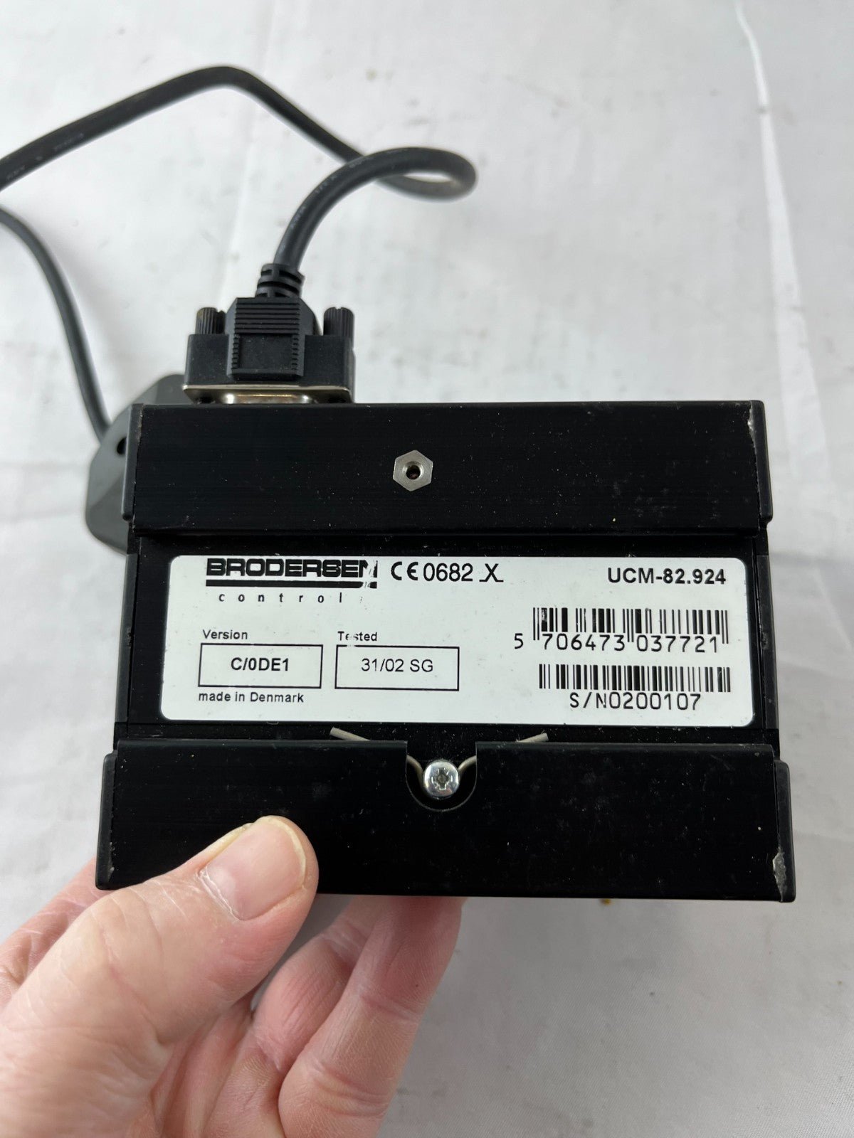 Brodersen UCM‑82.924 Industrial PSTN Modem 12–48 VDC RS232 w/ Siemens SIMATIC S7