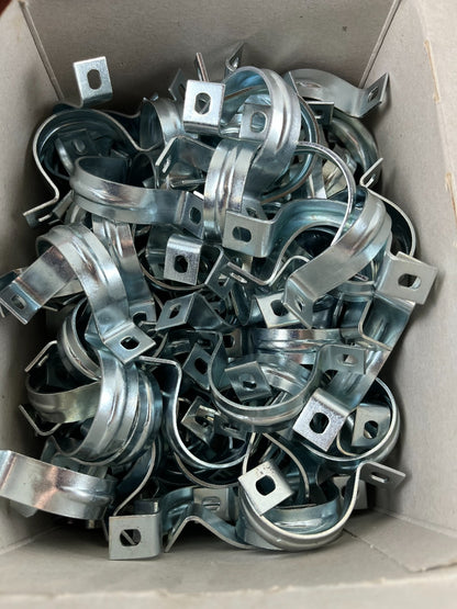 OBO Bettermann 605 Pg 29 Befestigungsschellen 37mm Stahl G verzinkt, Open Box