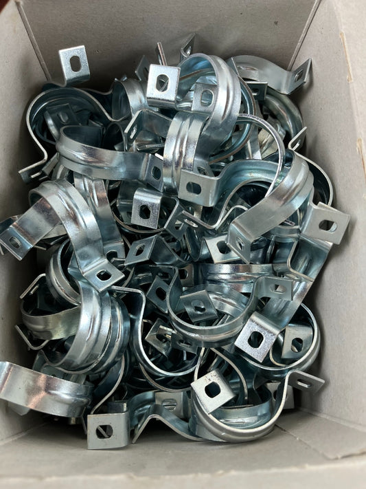 OBO Bettermann 605 Pg 29 Befestigungsschellen 37mm Stahl G verzinkt, Open Box