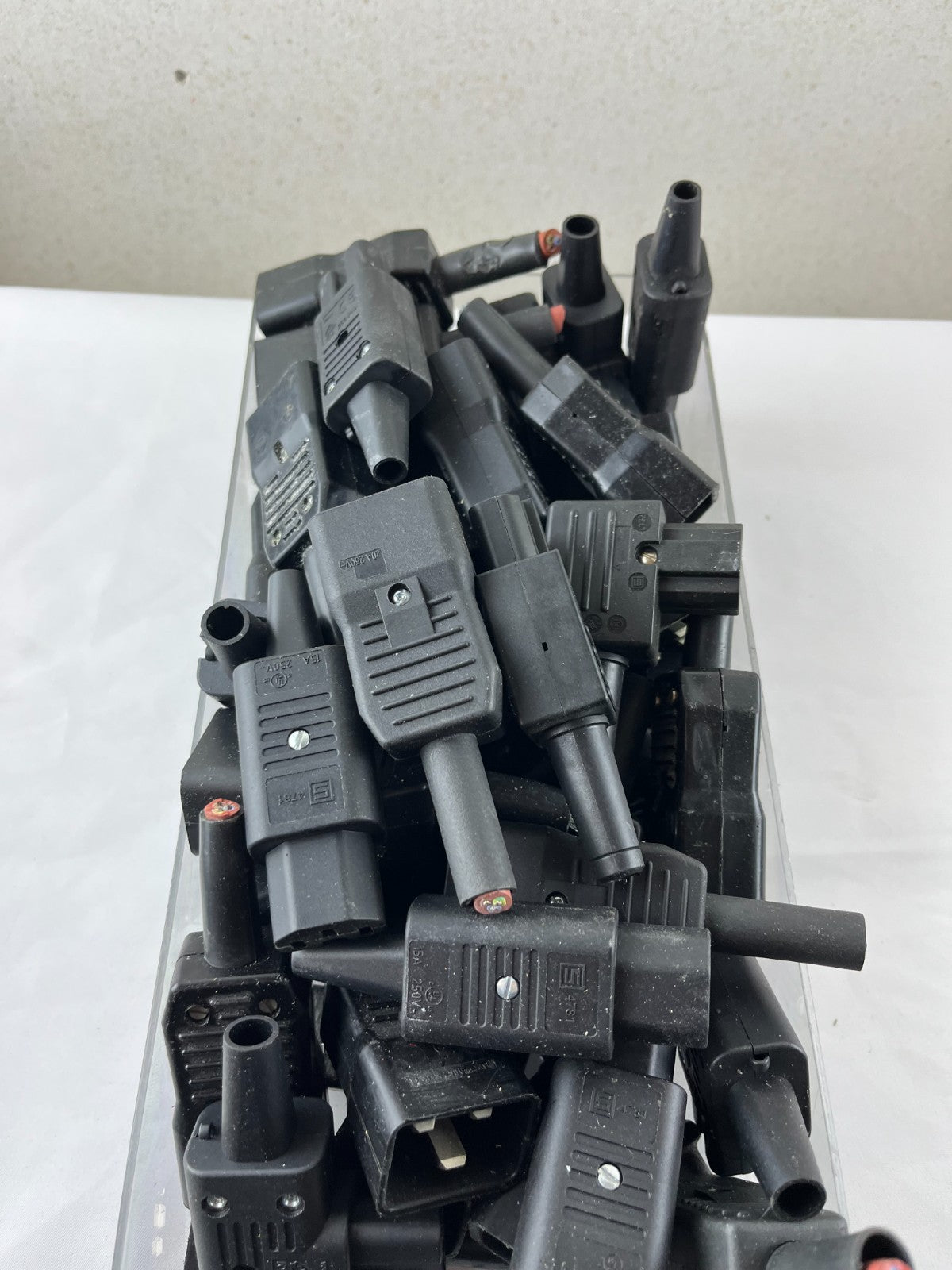 Bulk Lot IEC 60320 C13 C14 Power Connectors Cables Computer PDU Mixed New Used