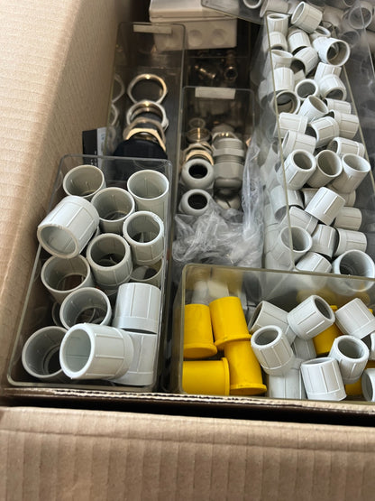 Detzel Univolt Cable Gland Lot PG21 PG29 Plastic Metal Industrial Bulk Mixed